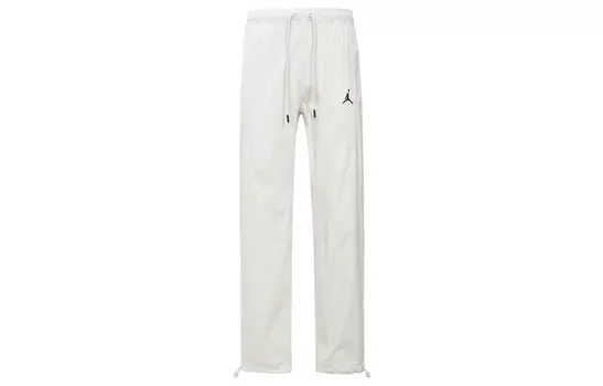 Трикотажные спортивные штаны мужские Off White Jordan, кремовый