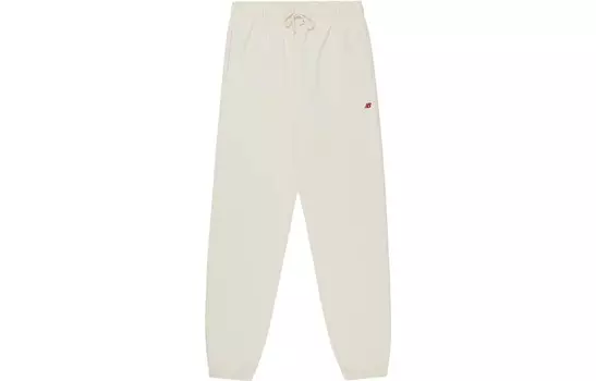 Трикотажные спортивные штаны мужские Off White New Balance, кремовый