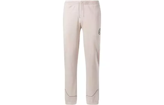 Трикотажные спортивные штаны мужские Off White Reebok, кремовый
