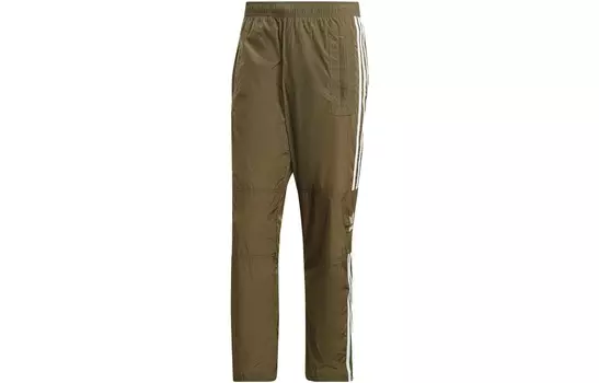Трикотажные спортивные штаны мужские Olive Strata Adidas Originals, оливковый