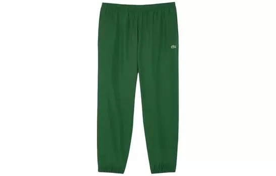 Трикотажные спортивные штаны мужские Pine Green Lacoste, зеленый