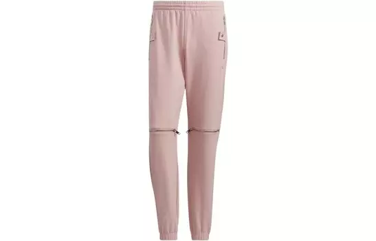 Трикотажные спортивные штаны мужские розовые Adidas Originals, розовый