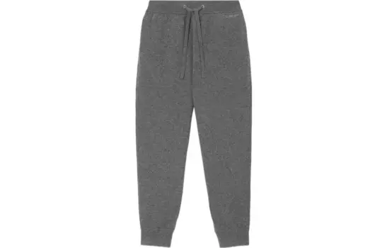 Трикотажные спортивные штаны мужские серые Burberry, серый