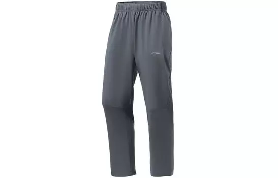 Трикотажные спортивные штаны мужские серые Lining, серый