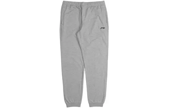 Трикотажные спортивные штаны мужские серые Lining, серый