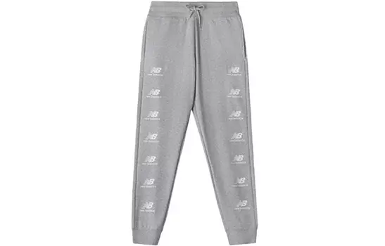 Трикотажные спортивные штаны мужские серые New Balance, серый