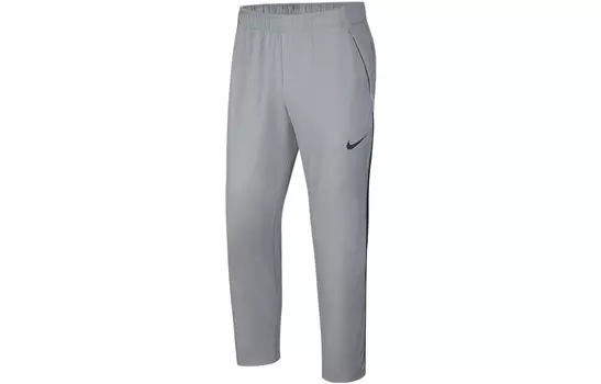 Трикотажные спортивные штаны мужские серые Nike, серый