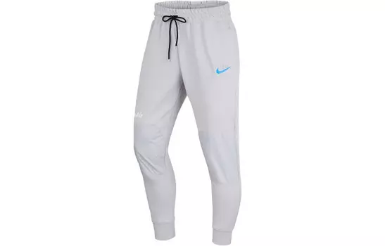 Трикотажные спортивные штаны мужские серые Nike, серый