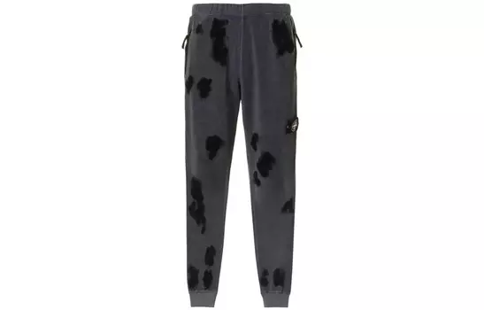 Трикотажные спортивные штаны мужские серые Stone Island, серый