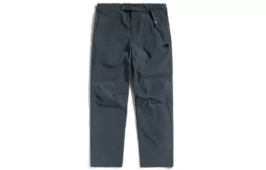 Трикотажные спортивные штаны мужские серые The North Face, серый