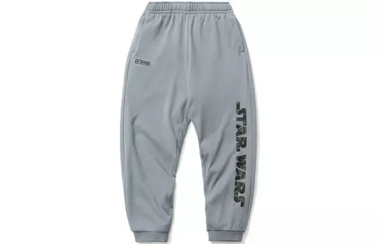 Трикотажные спортивные штаны мужские синие Lining, синий