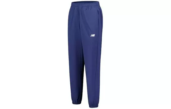 Трикотажные спортивные штаны мужские синие New Balance, синий