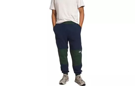 Трикотажные спортивные штаны мужские синие The North Face, синий