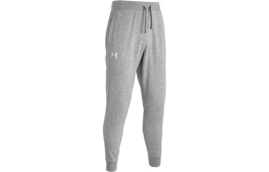 Трикотажные спортивные штаны мужские светло-серые Under Armour, серый