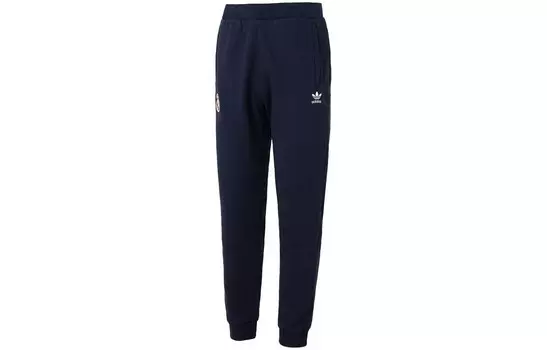 Трикотажные спортивные штаны мужские темно-синие Adidas Originals, темно-синий