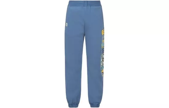 Трикотажные спортивные штаны мужские темно-синие Evisu, темно-синий