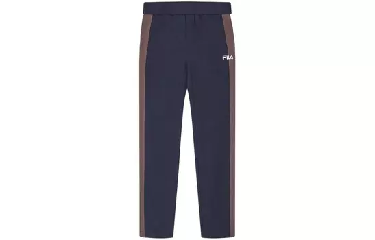 Трикотажные спортивные штаны мужские темно-синие Fila, цвет Legend Blue