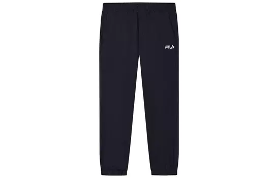 Трикотажные спортивные штаны мужские темно-синие Fila, цвет Legend Blue