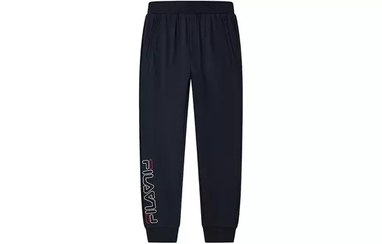 Трикотажные спортивные штаны мужские темно-синие Fila, цвет Legend Blue