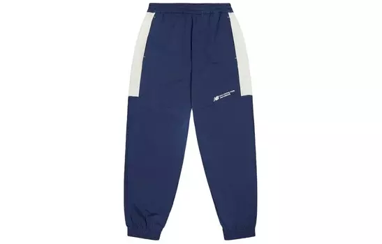 Трикотажные спортивные штаны мужские темно-синие New Balance, синий