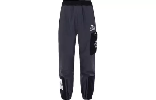 Трикотажные спортивные штаны мужские темно-угольные Evisu, цвет Dark Charcoal