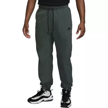 Трикотажные спортивные штаны мужские винтажные зеленые/черные Nike, зеленый/черный