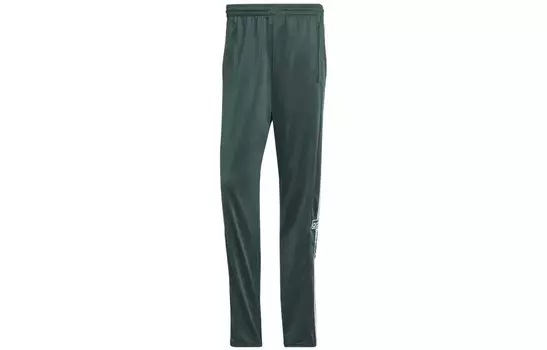 Трикотажные спортивные штаны мужские зеленые Adidas Originals, зеленый