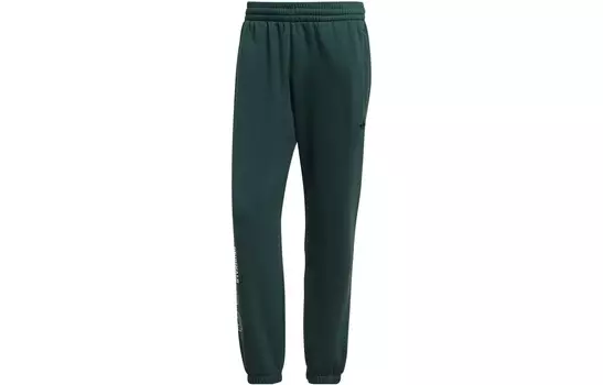 Трикотажные спортивные штаны мужские зеленые Adidas Originals, зеленый