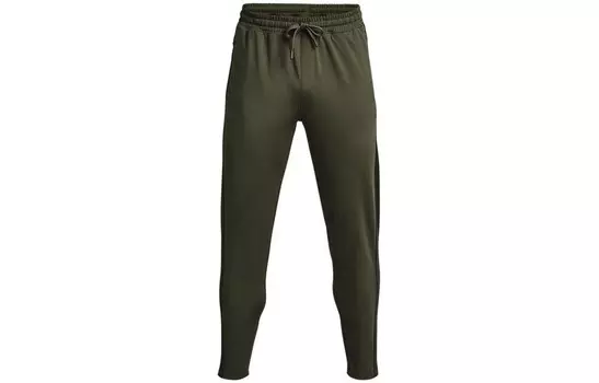 Трикотажные спортивные штаны мужские зеленые Under Armour, зеленый