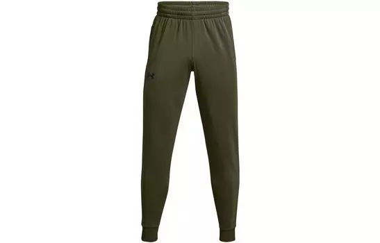 Трикотажные спортивные штаны мужские зеленые Under Armour, зеленый