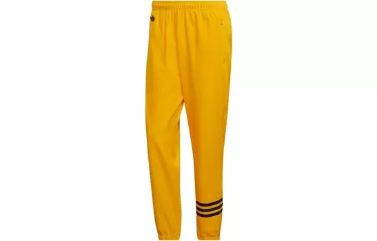 Трикотажные спортивные штаны мужские желтые Adidas Originals, желтый