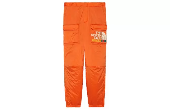 Трикотажные спортивные штаны North Face X The North Face для мужчин Gucci, желтый