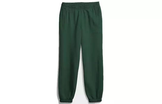 Трикотажные спортивные штаны Pharrell Williams унисекс темно-зеленые Adidas Originals, темно-зеленый