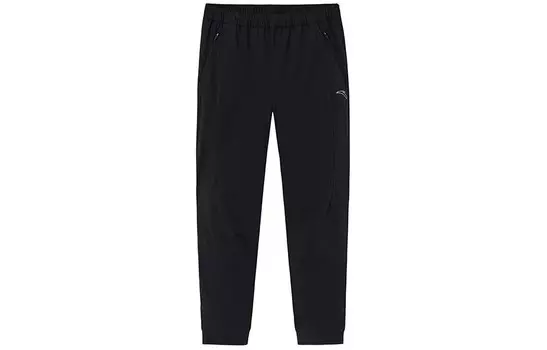 Трикотажные спортивные штаны Running Collection для мужчин, черные Anta, черный