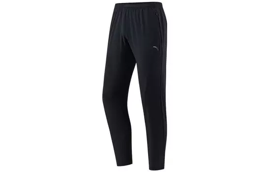 Трикотажные спортивные штаны Running Collection для мужчин, черные Anta, черный
