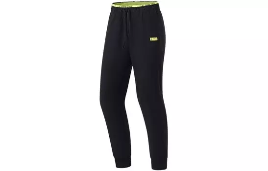 Трикотажные спортивные штаны Running Collection женские черные Lining