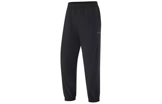 Трикотажные спортивные штаны Running Collection женские черные Lining
