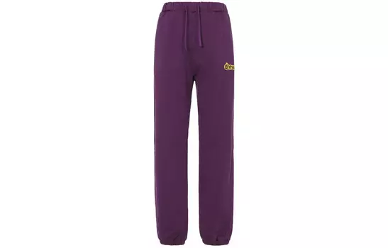 Трикотажные спортивные штаны с буквенным логотипом, унисекс, фиолетовые Drew House, темно-фиолетовый