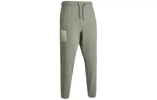 Трикотажные спортивные штаны с логотипом Брюса Ли, мужские, зеленые Under Armour, зеленый