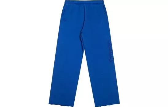 Трикотажные спортивные штаны Smiley Collection Unisex Ink Blue Drew House, синий