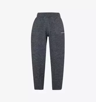 Трикотажные спортивные штаны свободного кроя с двумя накладными карманами и фирменной вышивкой Mki Miyuki-Zoku, черный