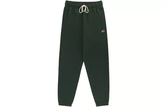 Трикотажные спортивные штаны Teddy Made для мужчин, зеленые New Balance, зеленый