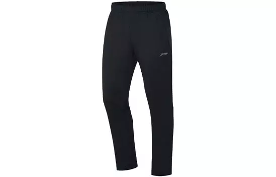 Трикотажные спортивные штаны Training Series для мужчин, черные Lining, черный