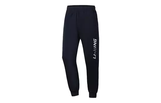 Трикотажные спортивные штаны Training Series для мужчин, черные Lining, черный