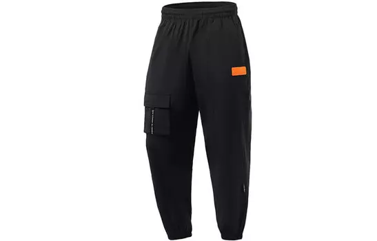 Трикотажные спортивные штаны Training Series для мужчин, черные Lining, черный