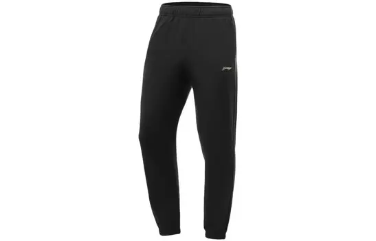 Трикотажные спортивные штаны Training Series для мужчин, черные Lining, черный
