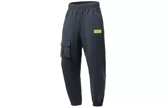 Трикотажные спортивные штаны Training Series для мужчин, чернильно-серые Lining, серый