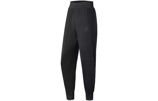 Трикотажные спортивные штаны Training Series женские черные Lining
