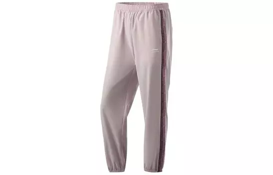 Трикотажные спортивные штаны Training Series женские светло-фиолетовые Lining