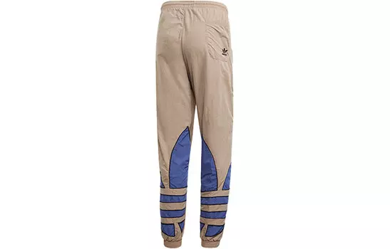 Трикотажные спортивные штаны Trefoil цвета хаки для мужчин Adidas Originals, хаки